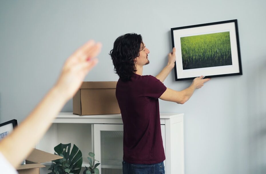 An illustration of artificial intelligence analyzing home data for a valuation.